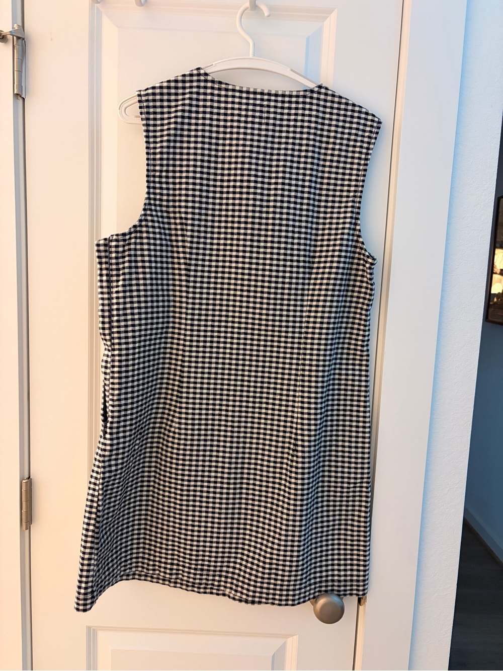 GAP x Doen Gingham Sleeveless Shift Dress - Picture 3 of 4